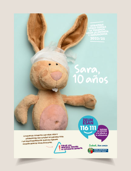 Campaña Infancia Gobierno Vasco