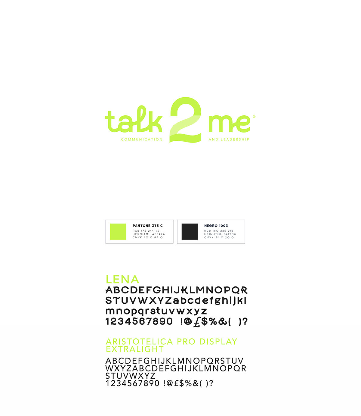 Talk2Me Identidad Visual